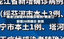 黑龙江新增28例确诊病例/黑龙江新增28例确诊 新闻