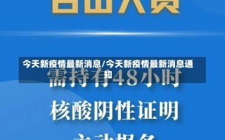 今天新疫情最新消息/今天新疫情最新消息通知