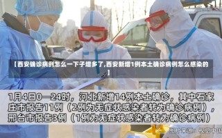 【西安确诊病例怎么一下子增多了,西安新增1例本土确诊病例怎么感染的】