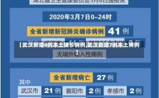 【武汉新增4例本土确诊病例,武汉新增7例本土病例】