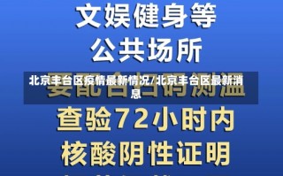 北京丰台区疫情最新情况/北京丰台区最新消息