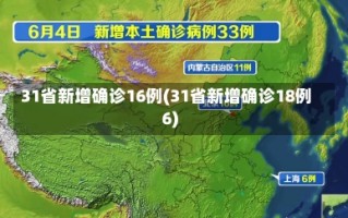 31省新增确诊16例(31省新增确诊18例6)