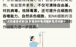 北京最新疫情(北京最新疫情周报新冠仍排第一)