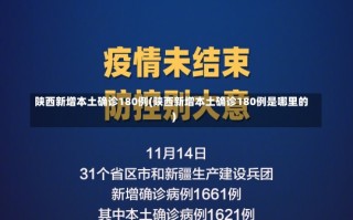 陕西新增本土确诊180例(陕西新增本土确诊180例是哪里的)