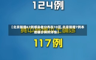 【北京新增67例感染者分布在10区,北京新增7例本地确诊病例详情】