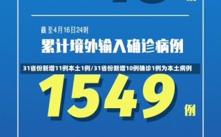 31省份新增11例本土1例/31省份新增10例确诊1例为本土病例