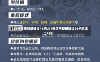 【31省区市新增确诊16例,31省区市新增确诊16例含本土7例】