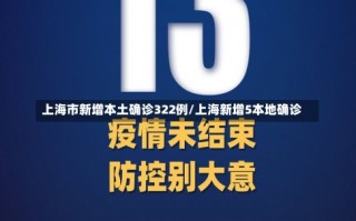 上海市新增本土确诊322例/上海新增5本地确诊