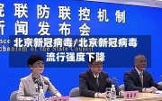 北京新冠病毒/北京新冠病毒流行强度下降