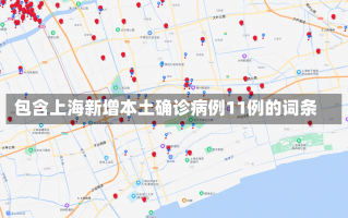 包含上海新增本土确诊病例11例的词条