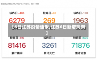 【6日江苏疫情速报,江苏6日新增病例】