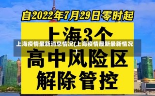 上海疫情最新消息情况(上海疫情最新最新情况)