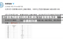31省区市新增50例本土确诊/31省新增本土确诊病例55例