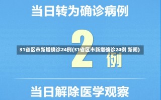 31省区市新增确诊24例(31省区市新增确诊24例 新闻)