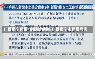 广西南宁新增1例确诊病例/广西南宁市新增病例