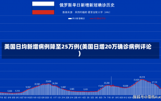 美国日均新增病例降至25万例(美国日增20万确诊病例评论)