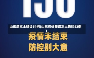 山东增本土确诊51例(山东省份新增本土确诊53例)