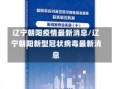 辽宁朝阳疫情最新消息/辽宁朝阳新型冠状病毒最新消息