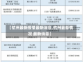 【杭州最新疫情最新消息,杭州最新情况 最新消息】