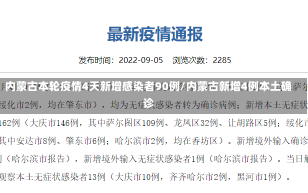 内蒙古本轮疫情4天新增感染者90例/内蒙古新增4例本土确诊