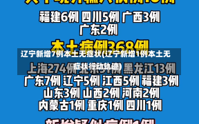 辽宁新增7例本土无症状(辽宁新增1例本土无症状行动轨迹)