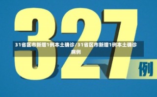 31省区市新增1例本土确诊/31省区市新增1例本土确诊病例