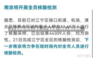 辽宁省新增9例本土确诊/辽宁省新增11例本土确诊病例