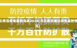 河北南宫疫情最新消息2020(河北南宫确诊病例最新情况)