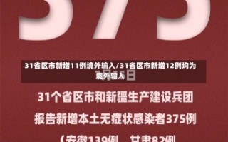 31省区市新增11例境外输入/31省区市新增12例均为境外输入