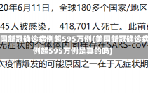 美国新冠确诊病例超595万例(美国新冠确诊病例超595万例是真的吗)