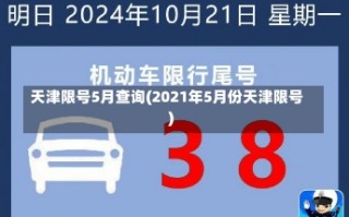 天津限号5月查询(2021年5月份天津限号)