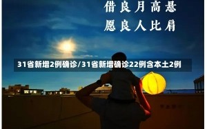 31省新增2例确诊/31省新增确诊22例含本土2例