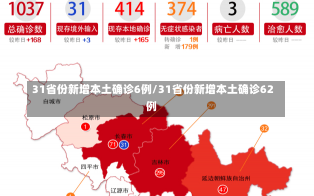 31省份新增本土确诊6例/31省份新增本土确诊62例