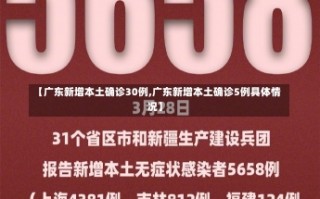 【广东新增本土确诊30例,广东新增本土确诊5例具体情况】