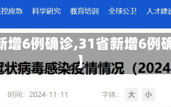 【31省新增6例确诊,31省新增6例确诊病例】