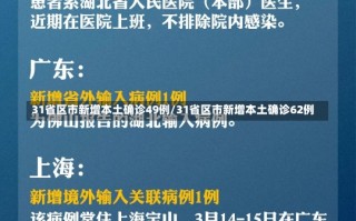 31省区市新增本土确诊49例/31省区市新增本土确诊62例