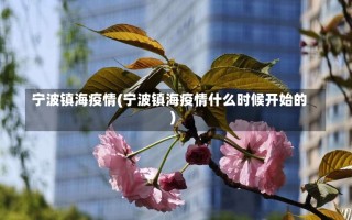 宁波镇海疫情(宁波镇海疫情什么时候开始的)