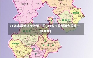 31省市最新返乡政策一览(31省市最新返乡政策一览百度)