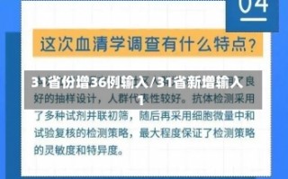 31省份增36例输入/31省新增输入1