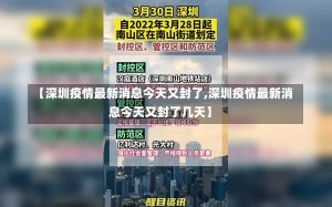 【深圳疫情最新消息今天又封了,深圳疫情最新消息今天又封了几天】