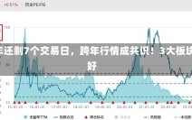 2024年还剩7个交易日，跨年行情成共识！3大板块被看好