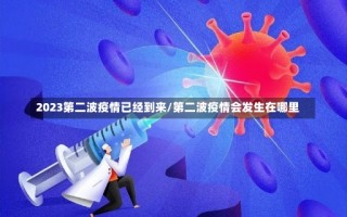 2023第二波疫情已经到来/第二波疫情会发生在哪里