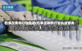 石家庄病例行动轨迹(石家庄病例行动轨迹查询)