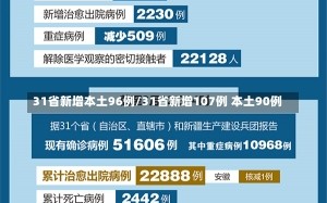 31省新增本土96例/31省新增107例 本土90例