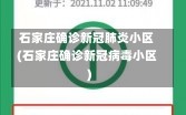 石家庄确诊新冠肺炎小区(石家庄确诊新冠病毒小区)