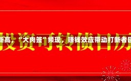 年内新高，“大肉签”频现，赚钱效应带动打新者回归