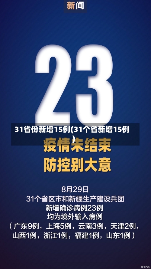 31省份新增15例(31个省新增15例)-第2张图片-建明新闻