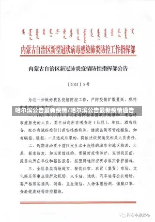 哈尔滨公告最新疫情/哈尔滨公告最新疫情通告-第2张图片-建明新闻