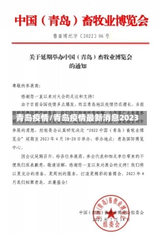 青岛疫情/青岛疫情最新消息2023-第1张图片-建明新闻