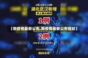 【新疫情最新公布,新疫情最新公布症状】-第1张图片-建明新闻